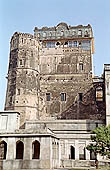 Orchha - the Jahangir Mahal Palace 